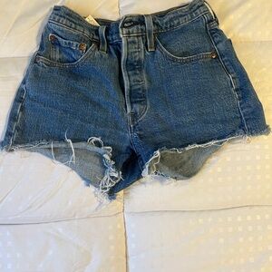 Levi’s Denim Blue Women's Shorts